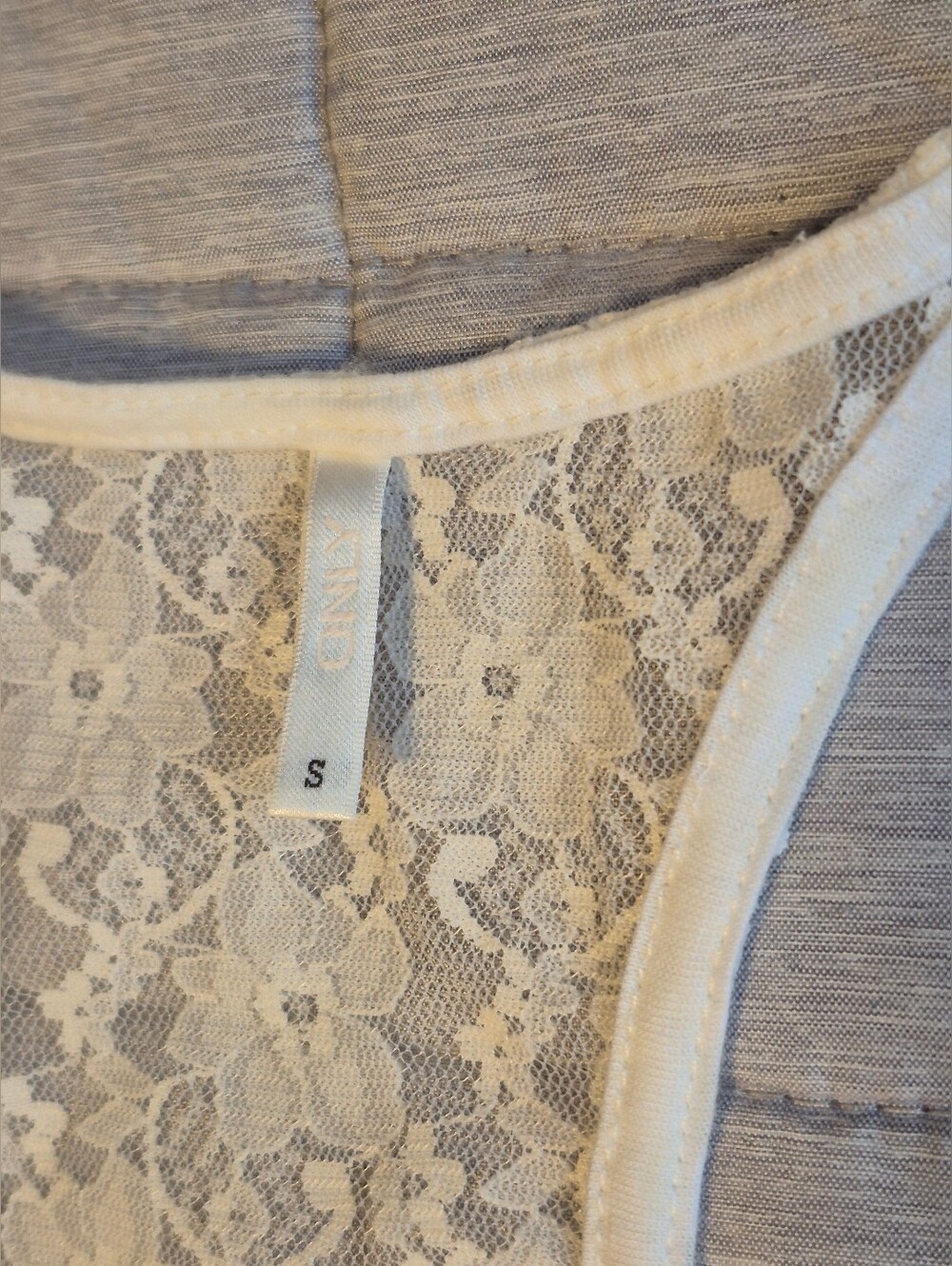 Lace Racerback Tank Top - Picture 3 of 13